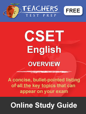 CSET English Study Guide