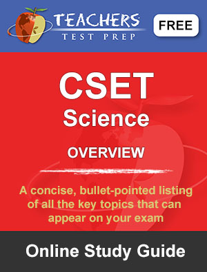 CSET Science Study Guide