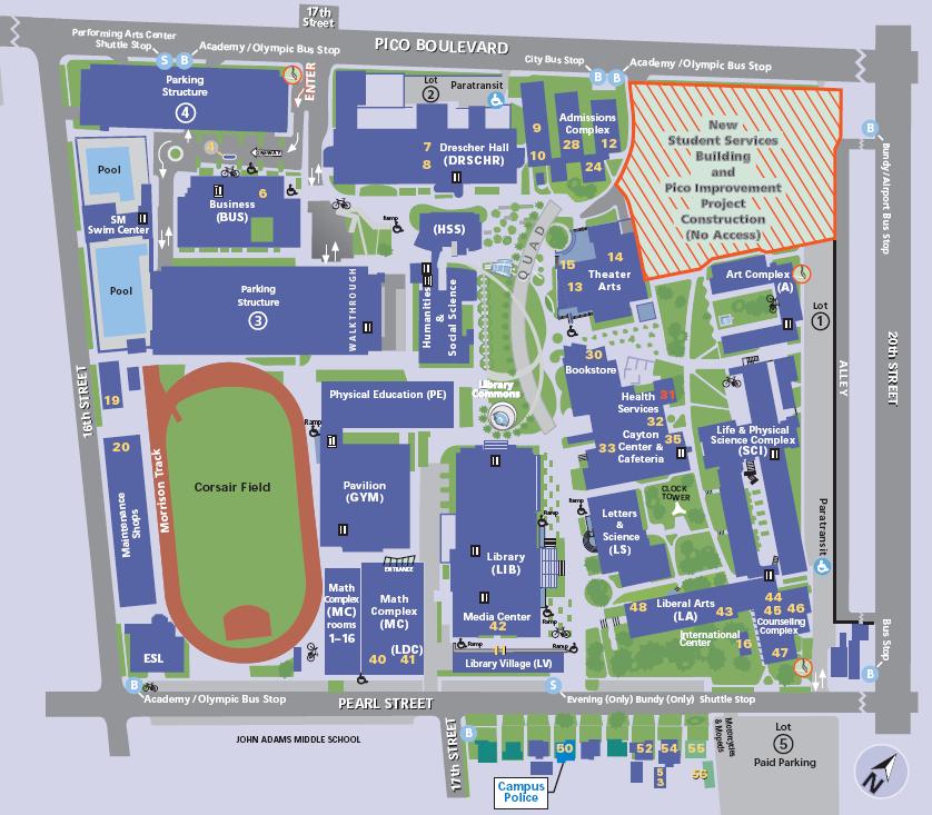 Laurier Campus Map D2E
