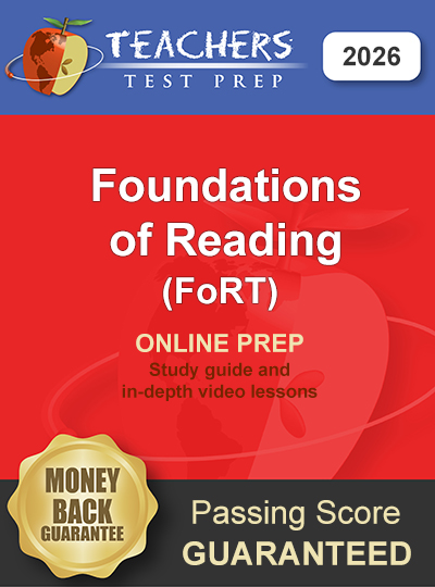Foundations of Reading Study Guide