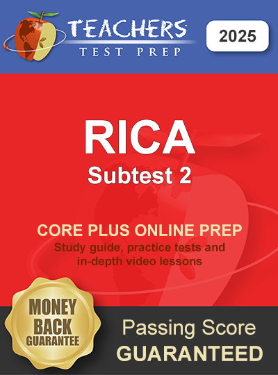 RICA Subtest 2 Study Guide