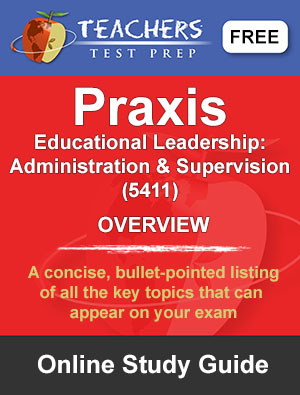 Praxis Educational Leadership Study Guide