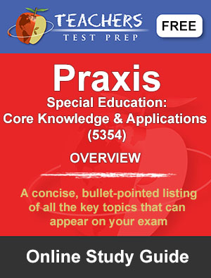 Praxis Special Education Study Guide